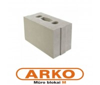 Silikatinis blokas ARKO M12 340 x 120 x 198 mm