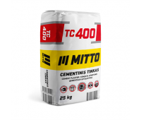 Cementinis tinkas MITTO TC400 25 kg