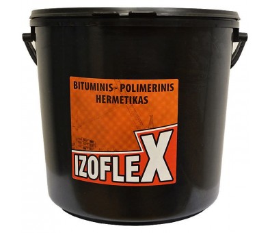 Bituminis – polimerinis hermetikas IZOFLEX, 5 l