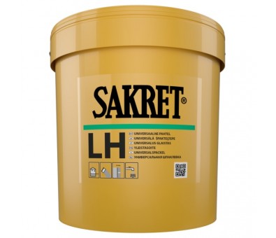 Universalus polimerinis glaistas sausoms patalpoms Sakret LH 28 kg