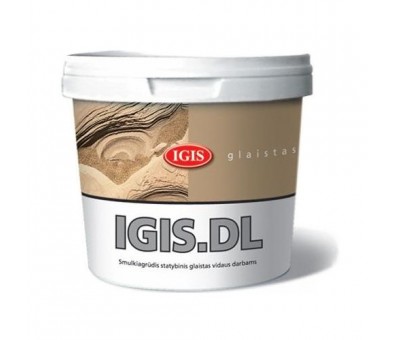 Paruoštas naudoti stambiagrūdis polimerinis glaistas IGIS.DL 16 kg