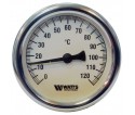 Bimetalinis termometras 63 mm (gilzė 44 - 50 mm) WATTS