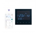 Kambario termostatas SENSUS BL1 su Wi-Fi, 230V potinkinis, juodas