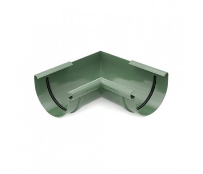 Kampas latakui vidinis 125 mm / 90° plastikinis žalias BRYZA